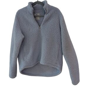 Cozy Blue Fleece Pullover